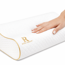 Hand pressing responsive memory foam