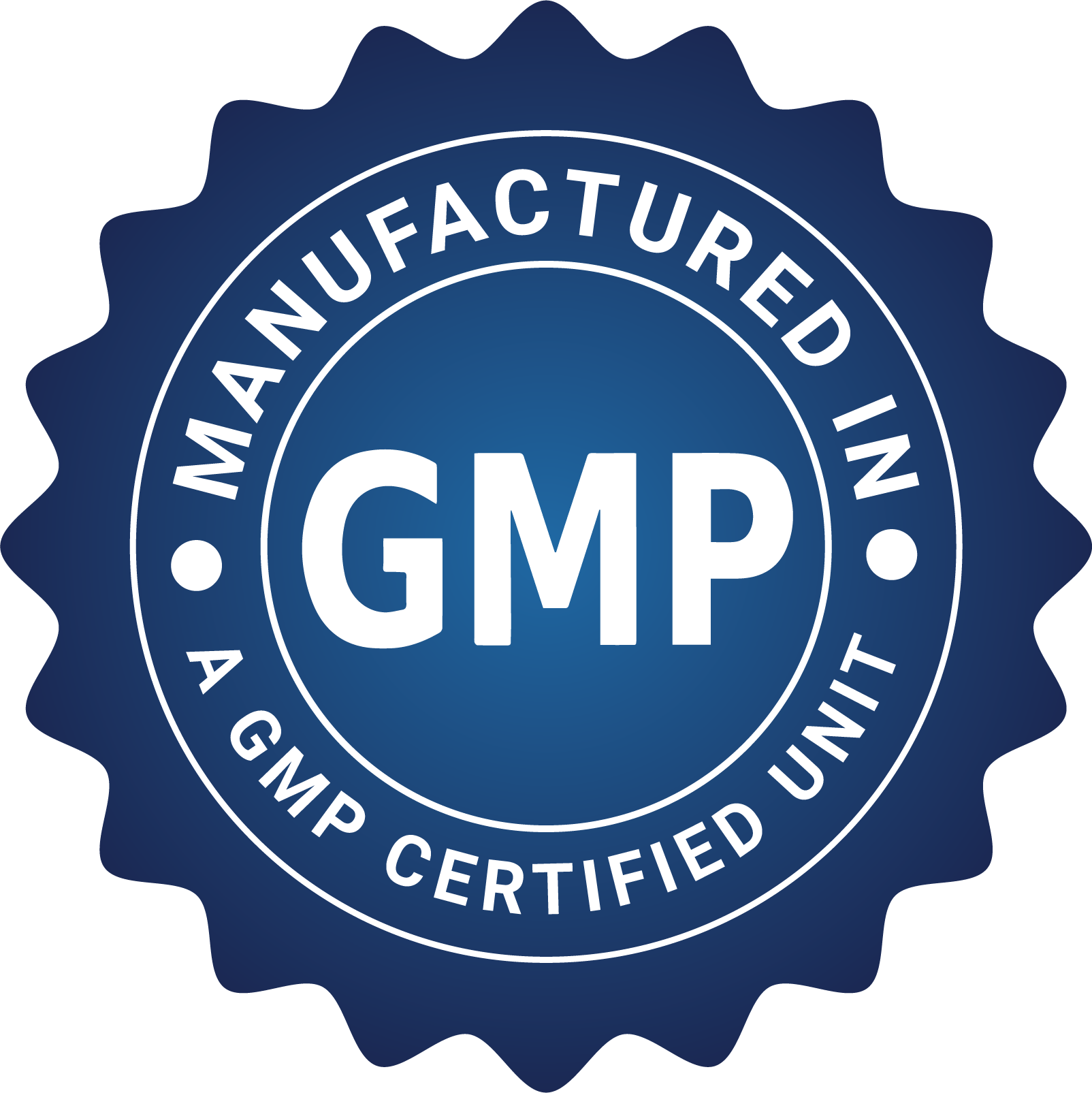 Manufactured in a GMP certified unit