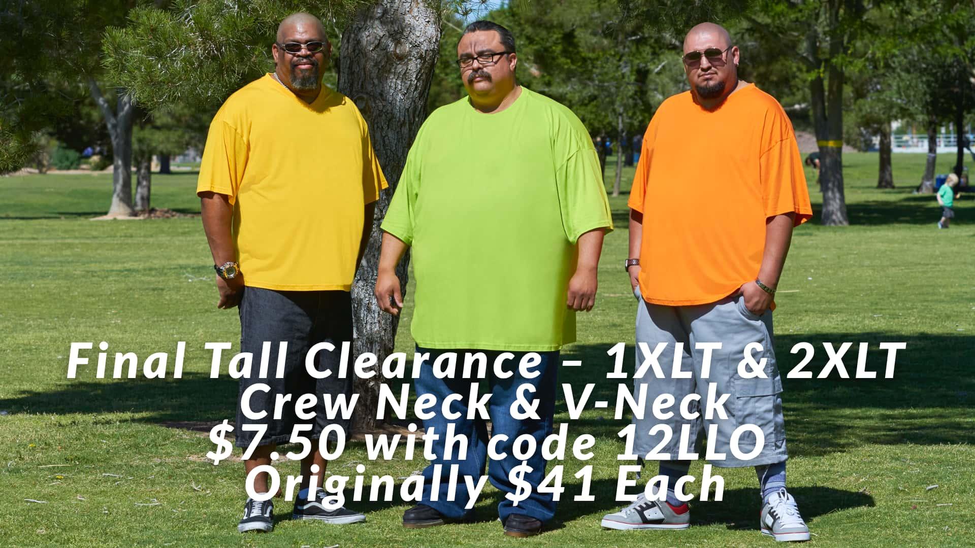 All Lemon, Lime, and Orange T-Shirts $7.50 Clearance with Coupon 12LLO