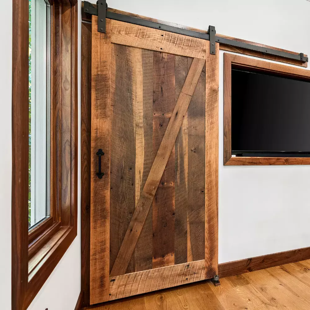 Rustic Oak Barn Door