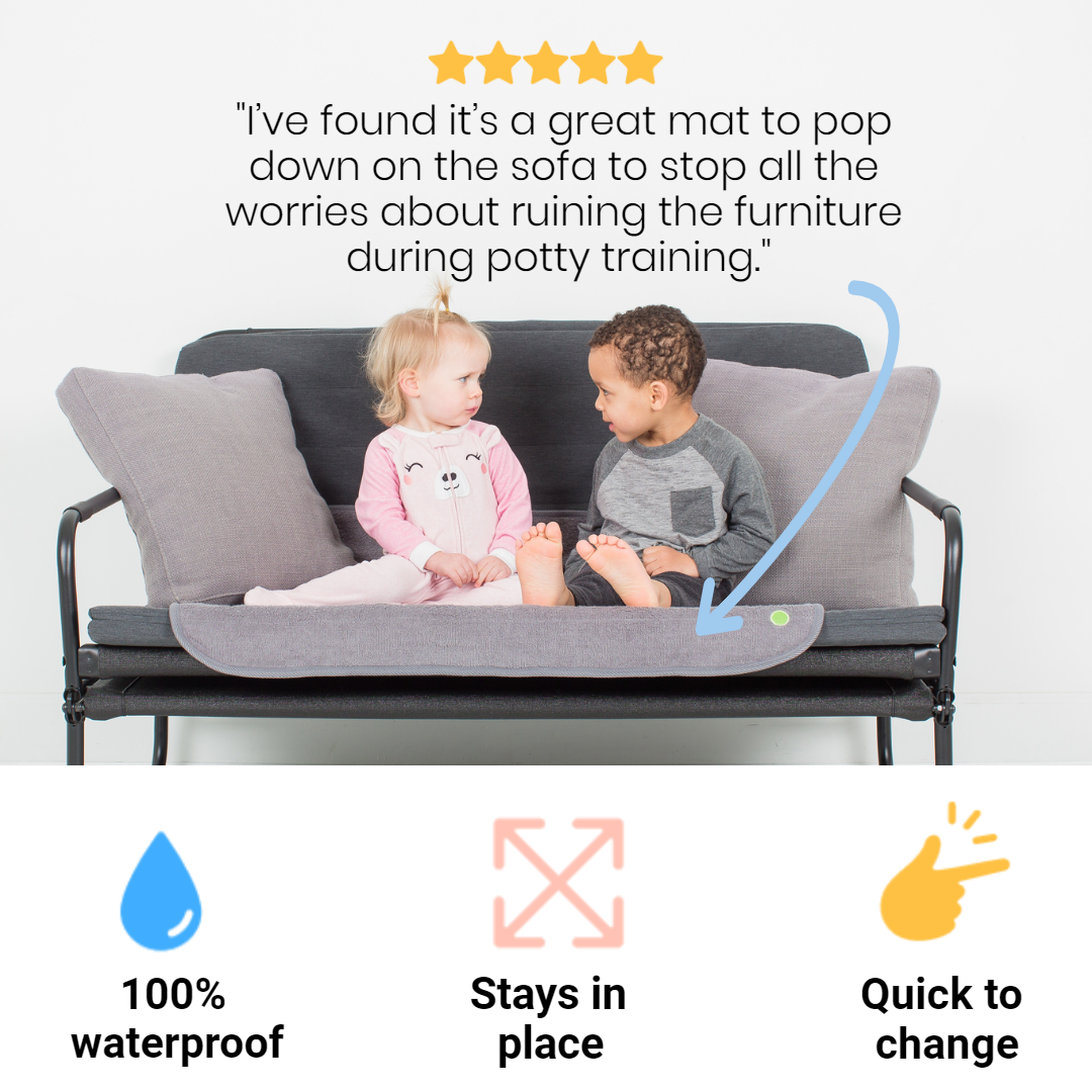Potty training sheets - protect your sofa with PeapodMats