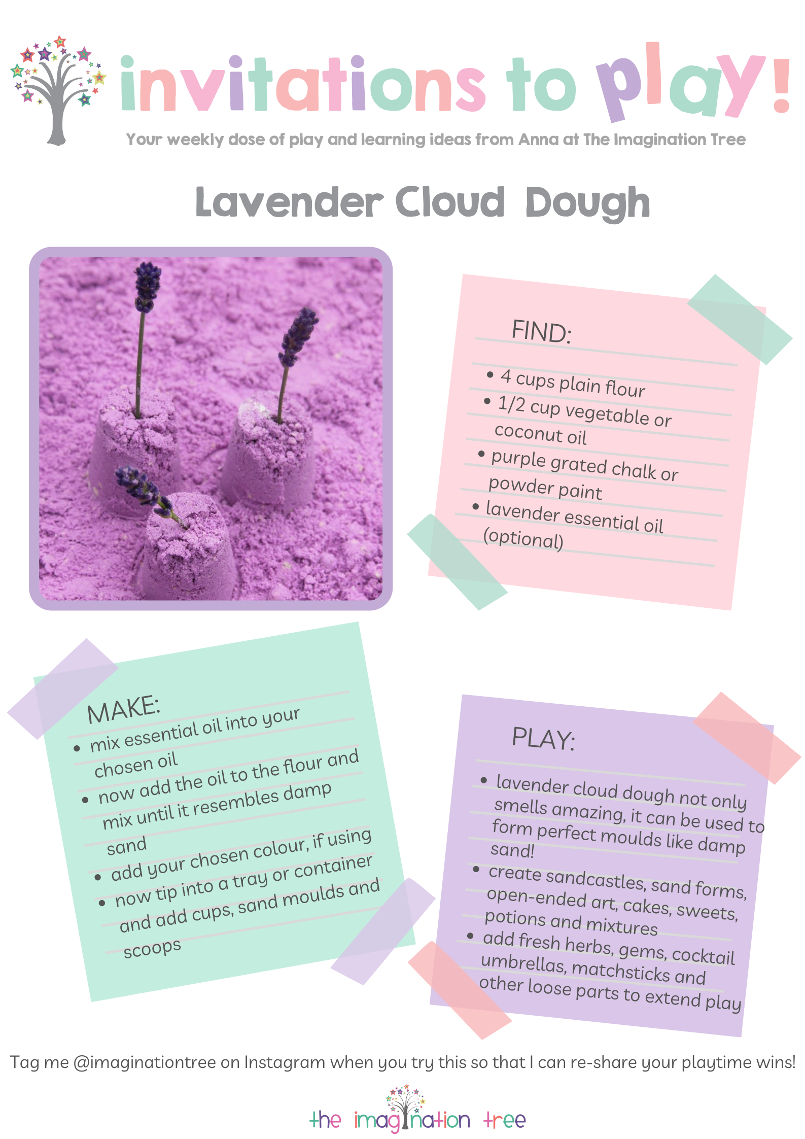 Lavender Play Dough