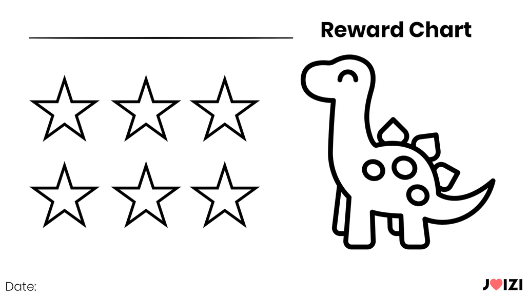 Reward Chart Dinosaur