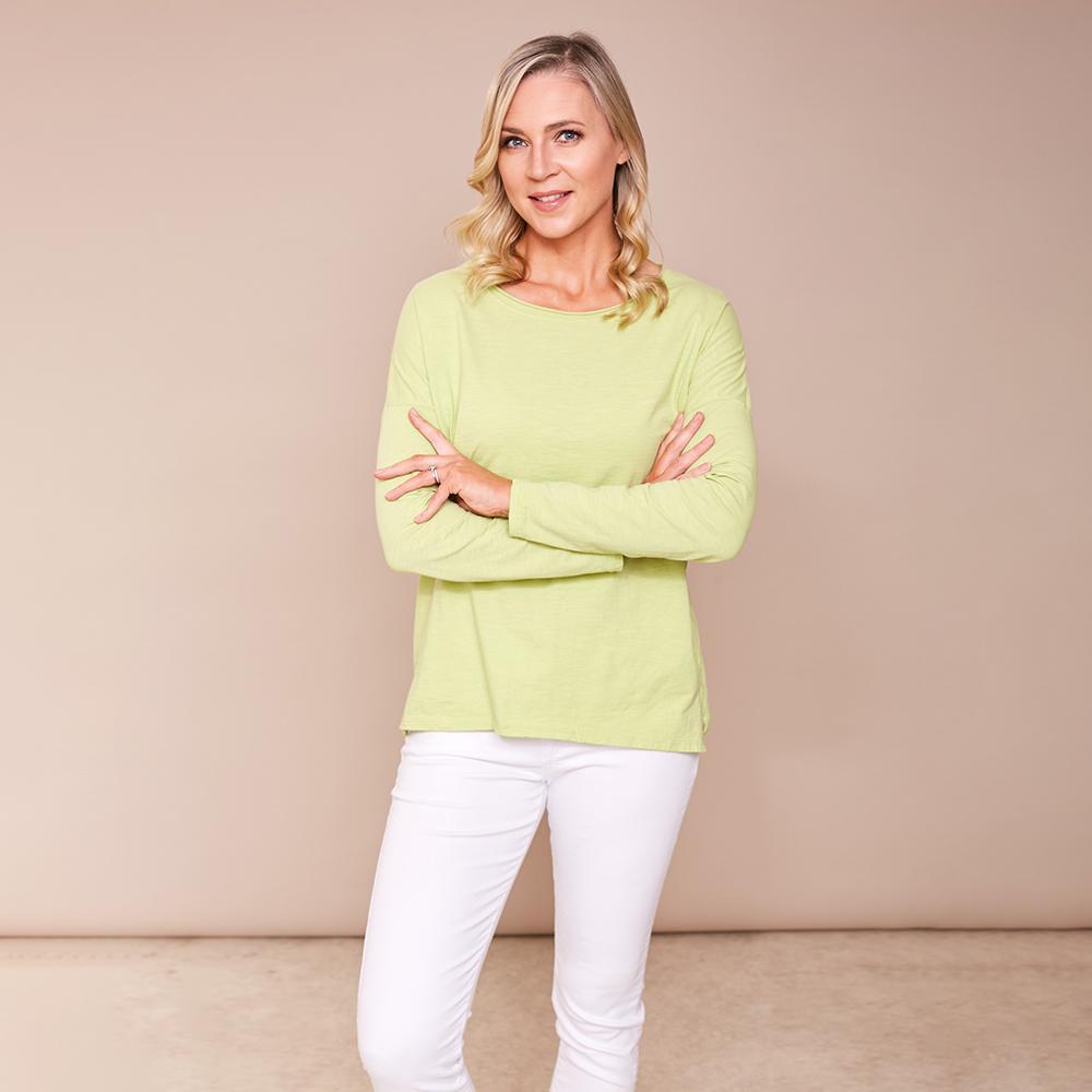 Sarah T-Shirt (Apple Green)