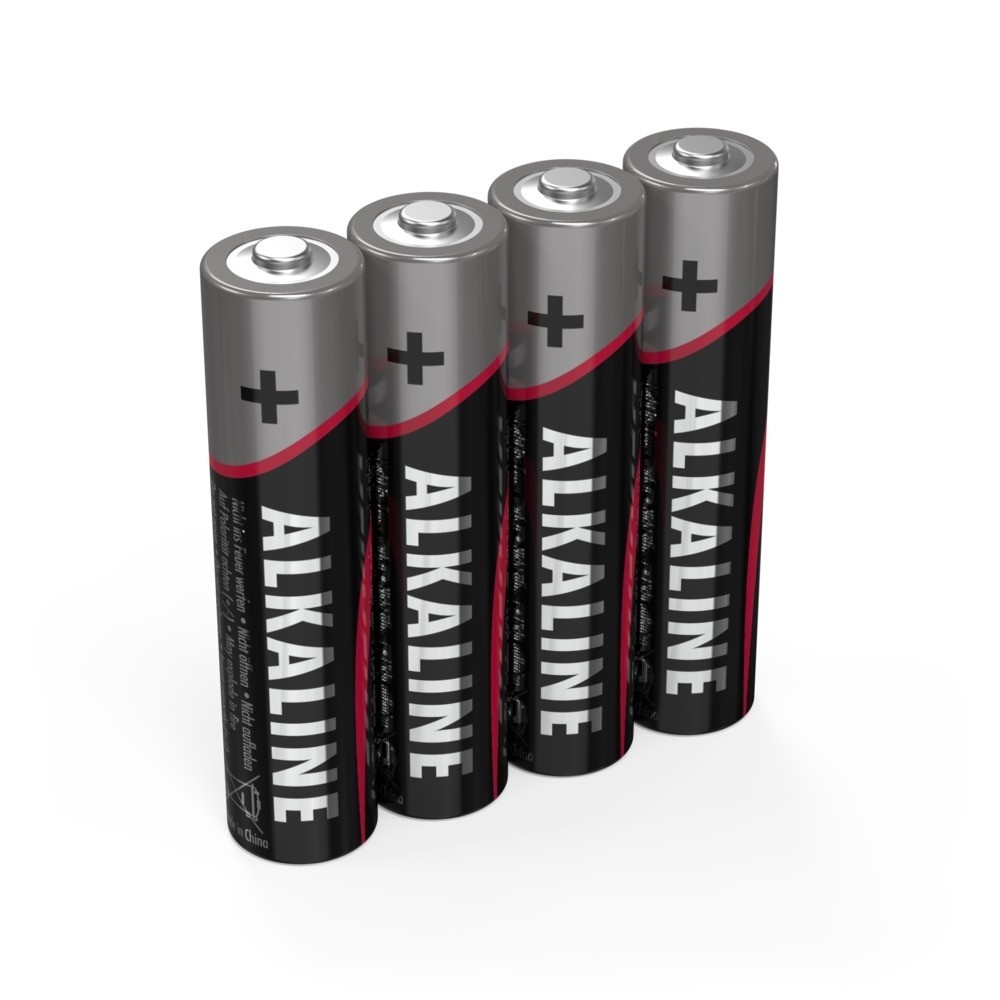 Alkaline Battery AAA Cell, 4 pk - blister packaging