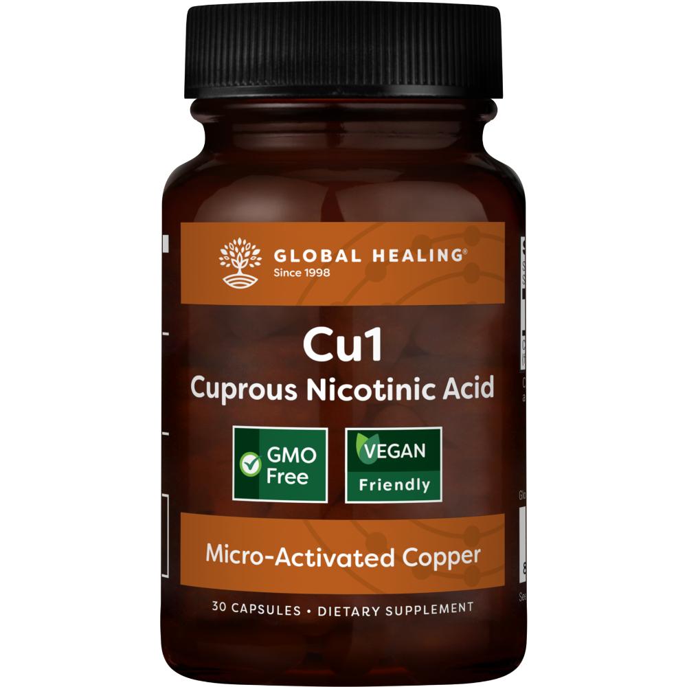 Global Healing Cu1 Micro Activated Copper Bottle