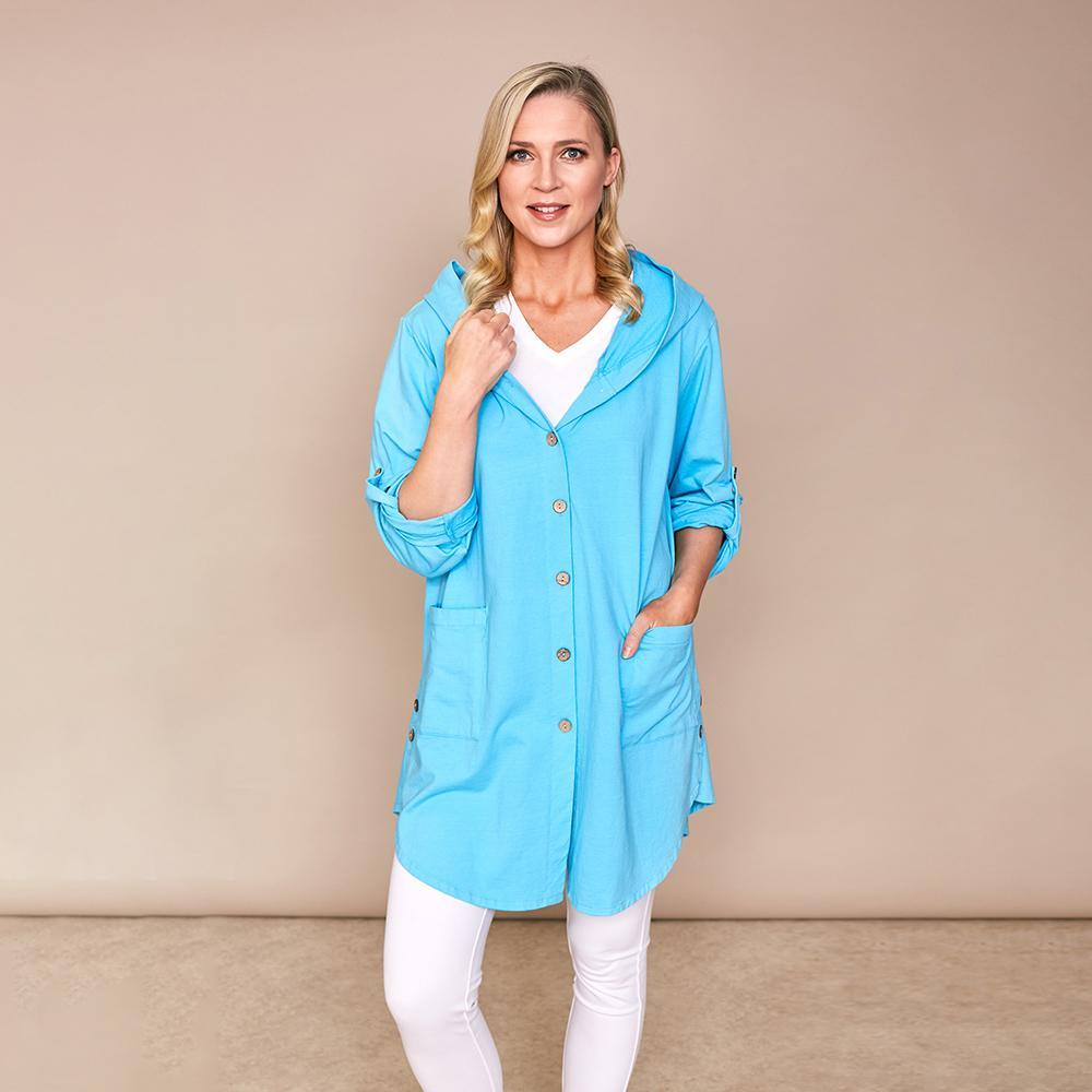 Nessa Hoody (Turquoise Blue)