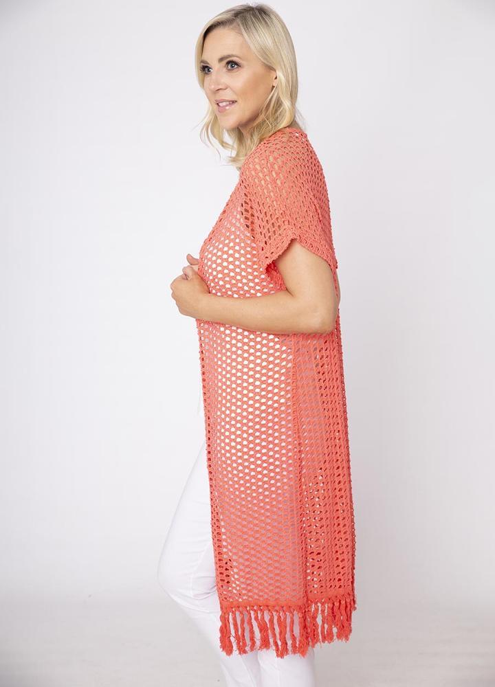 Long Honeycomb Cardi