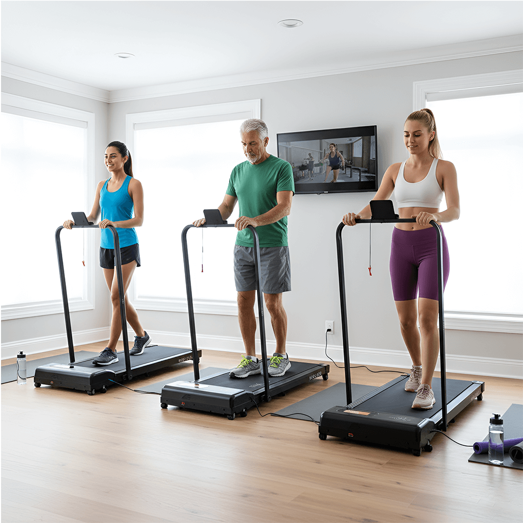 EVOLVE Walking Pad Treadmill for Home – Foldable, Quiet & Portable Fitness for Everyday Movement