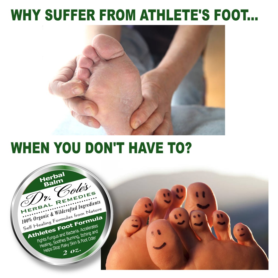 Why suffer from athlete's foot when you don't have to?