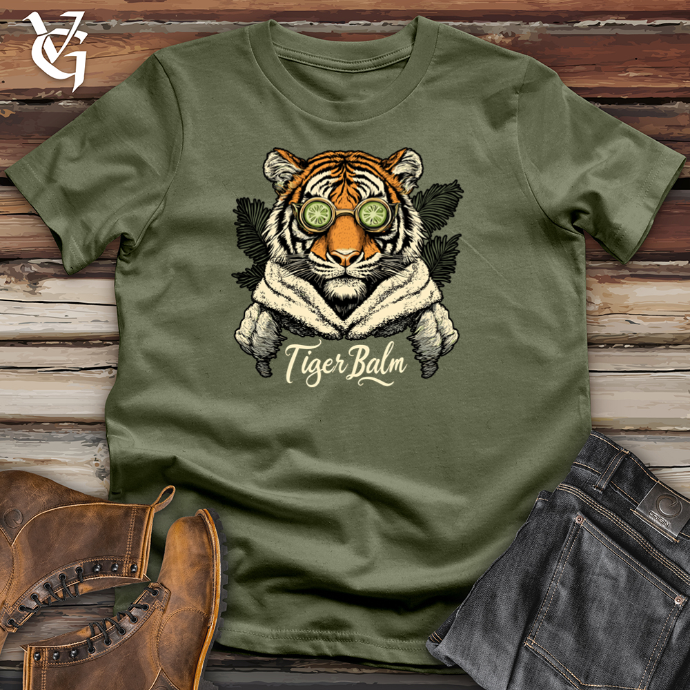 Viking Goods Tiger Balm Softstyle Tee Military Green / S