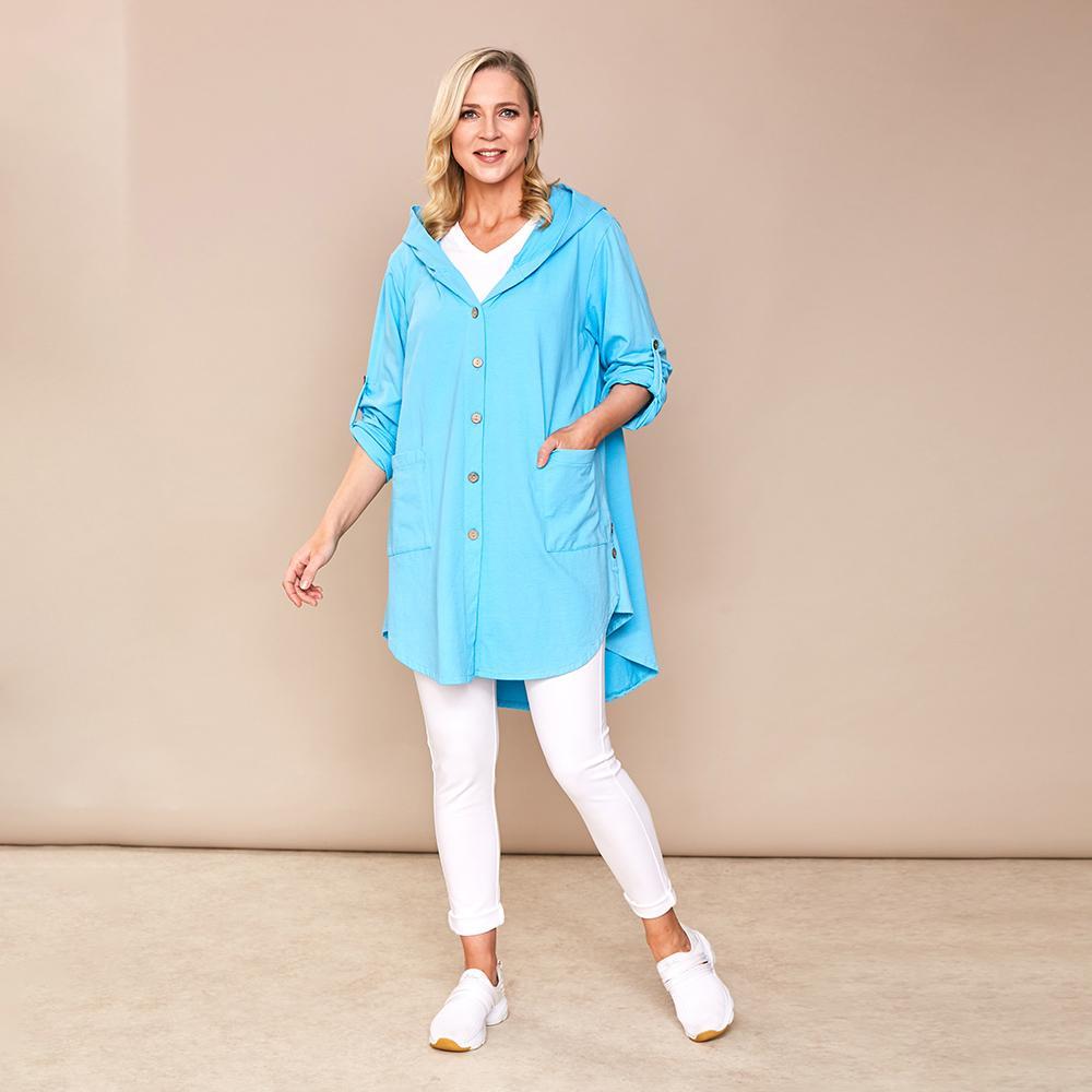 Nessa Hoody (Turquoise Blue)
