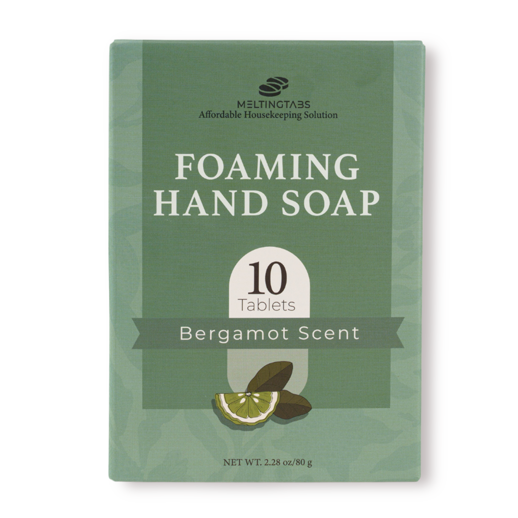 Foaming Hand Soap Refill - 10 Tablets Bergamot Scent