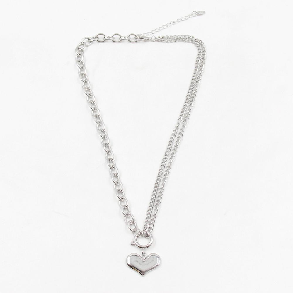 Heart Necklace (Silver)