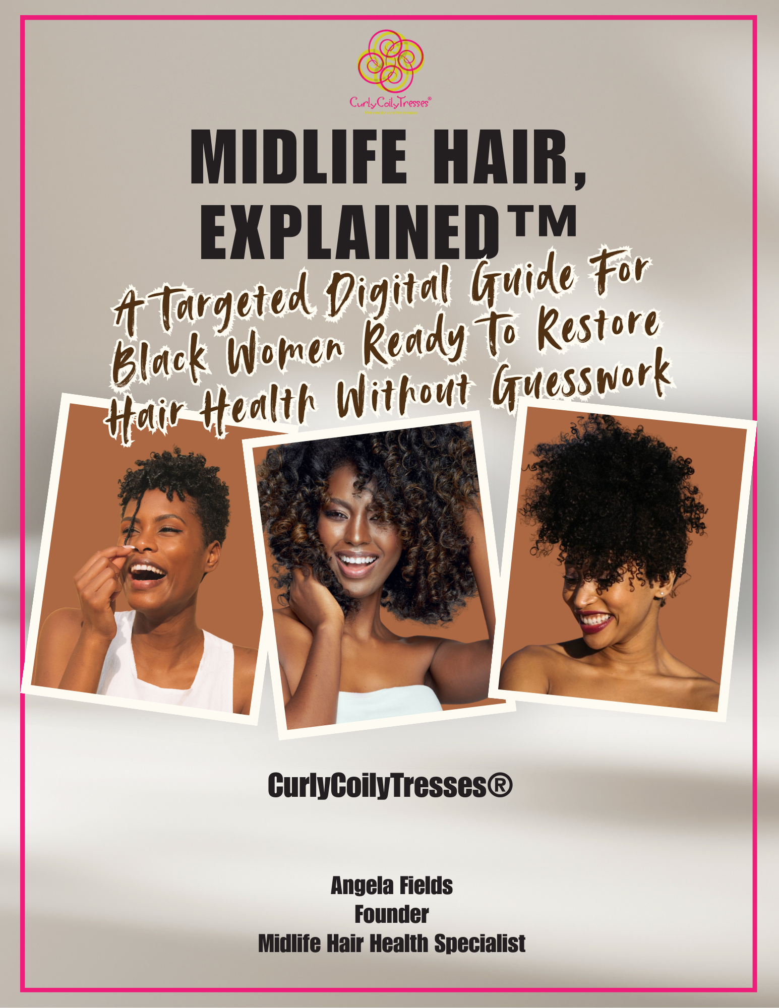 Digital Guide — Regrow Your Midlife Hair™: A Targeted Digital Guide For Black Women Ready To Restore Hair Health Without Guesswork
