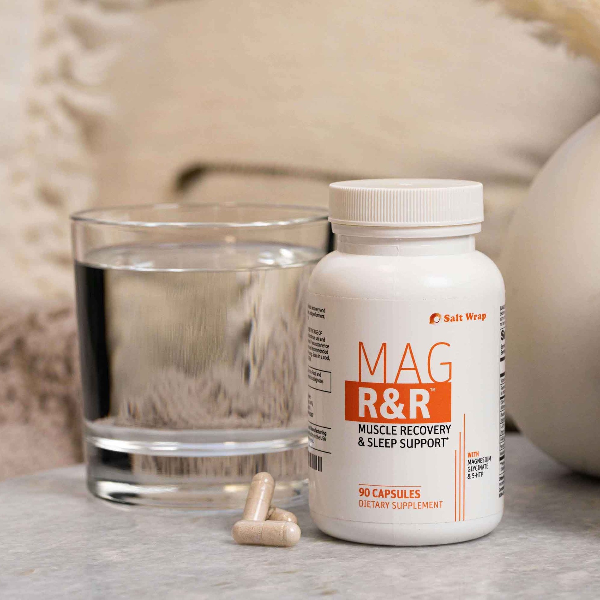 Mag R&R™ is formulated to help put an end to nighttime leg and muscle cramps – while supporting maximum recovery and relaxation.
