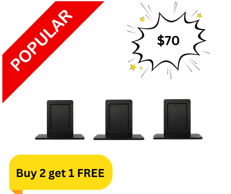 The Nerd Shelf- Buy Two Get One Free with UV Resistant Plexiglass