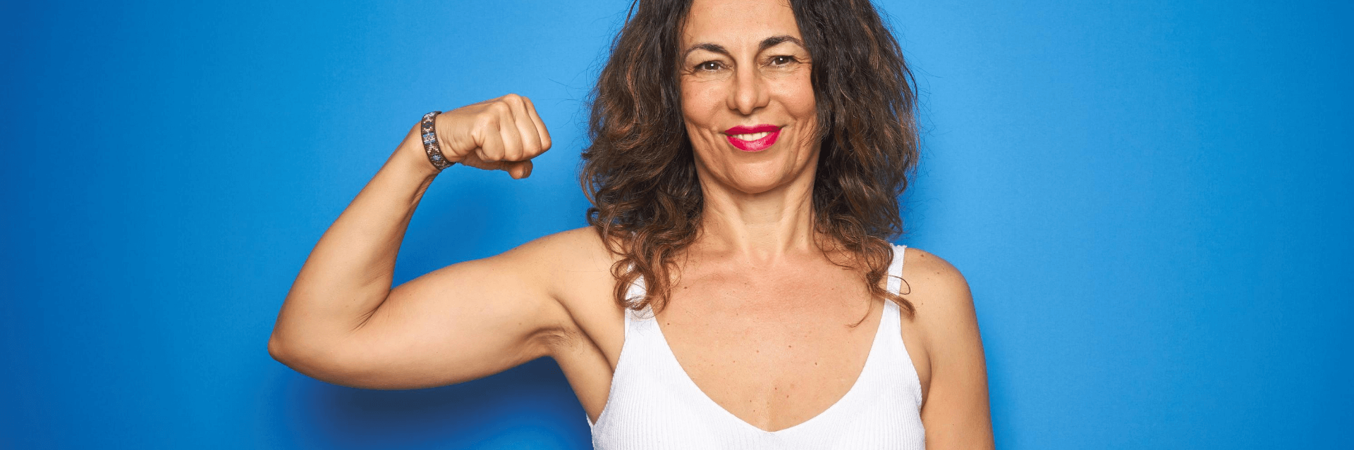 Women lose 50% muscle mass between the ages of 40 and 80.
