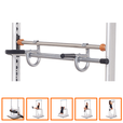 SOLOSTRENGTH Adjustable Height Ultimate Dip and Row Exercise Bar (for use with SoloStrength Ultimate Series Systems) "solo strength"