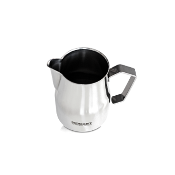 stainless steel milk steaming pitcher