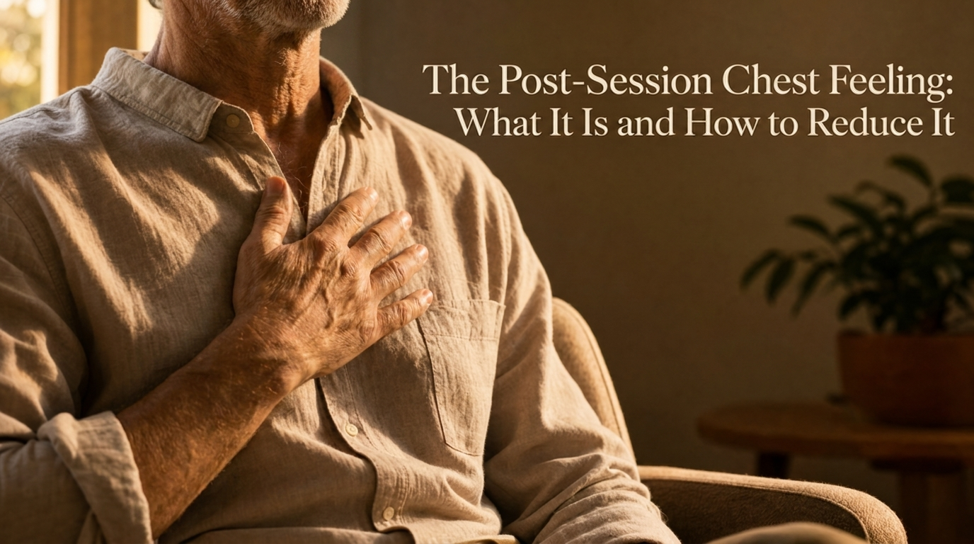 The Post-Session Chest Feeling: What It Is and How to Reduce It