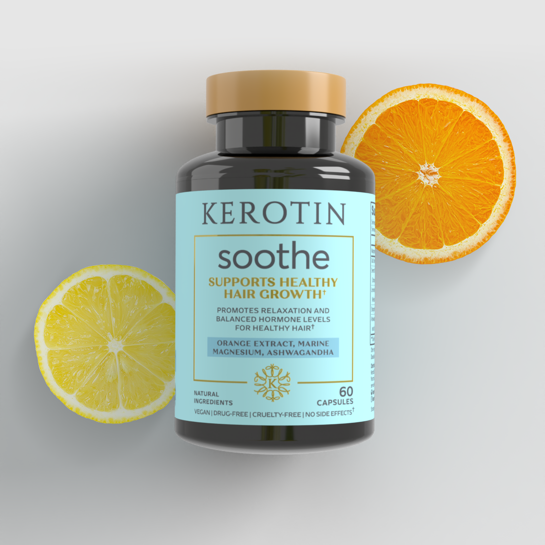 Stress-relief vitamins with sweet orange extract and lemon balm