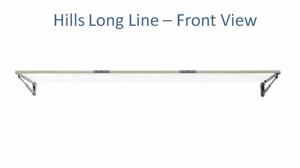 3400mm wide clothesline - hills long line