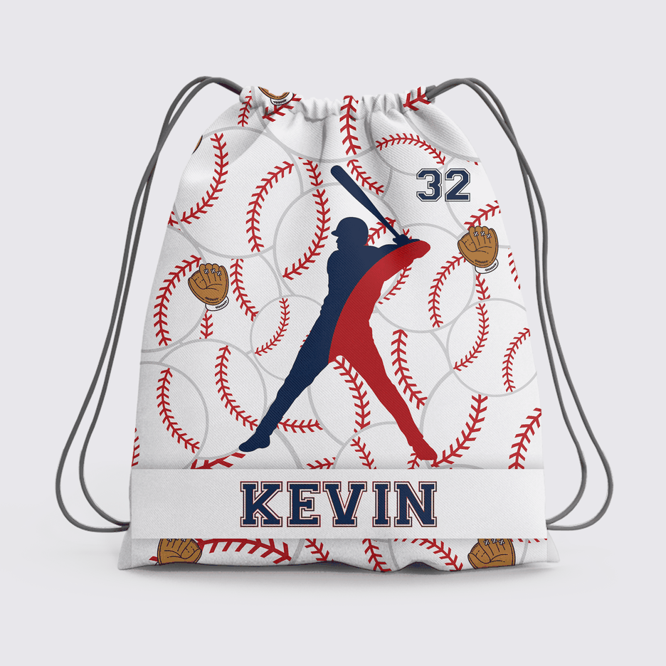 Personalized Sports Drawstring Bag Athlete's Gift Shop