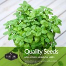 Quality non-hybrid heirloom herb seeds for your garden
