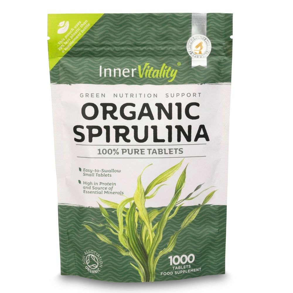 Organic Spirulina Tablets Inner Vitality