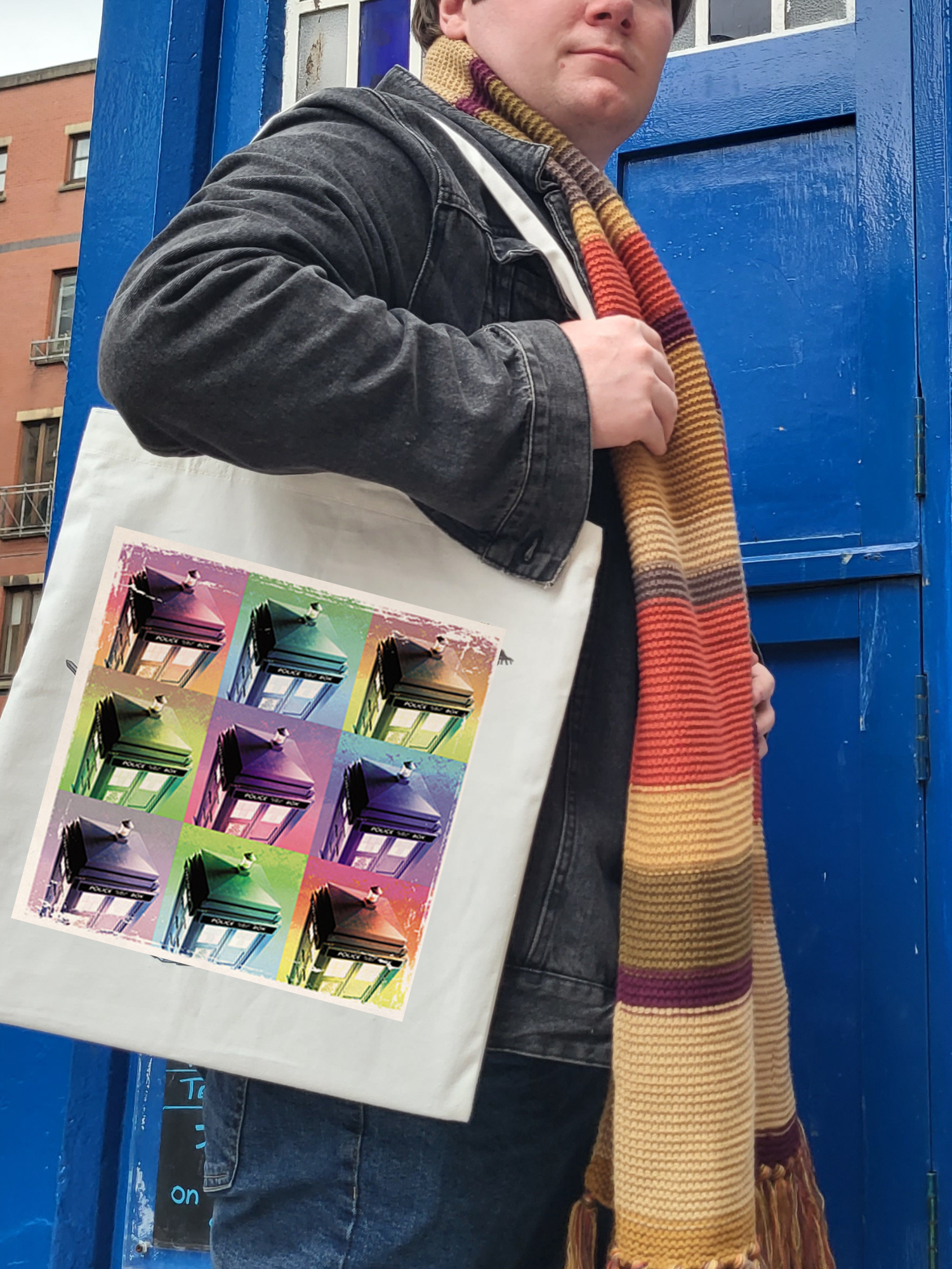 Tote Bag Designed for Doctor Who Fans
