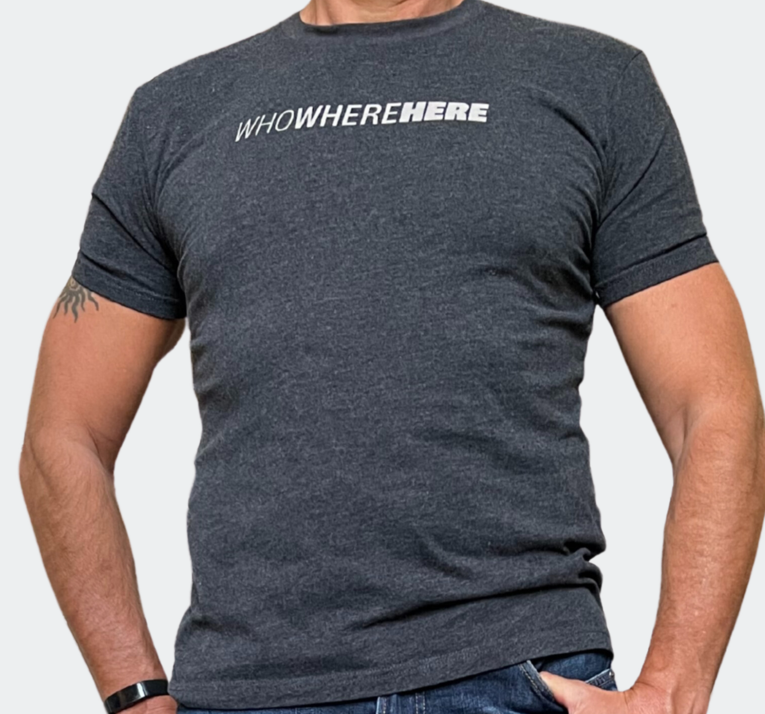 WhoWhereHere Human Trafficking Advocacy Unisex Tshirt_Involvd Social Advocacy Clothing Brand