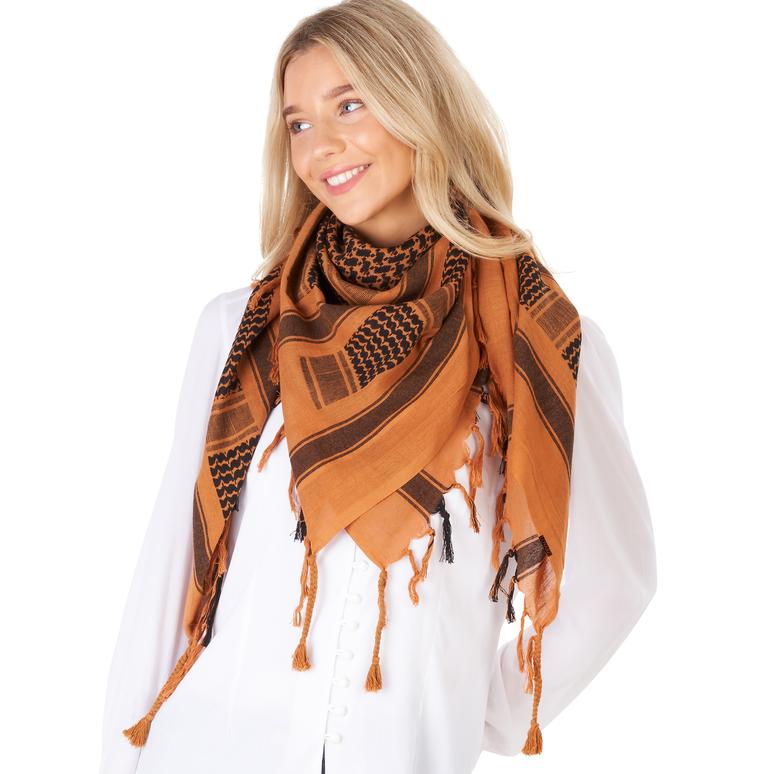 Desert Shemagh Scarf Palestinian Arab Wrap 100 Cotton Lovarzi