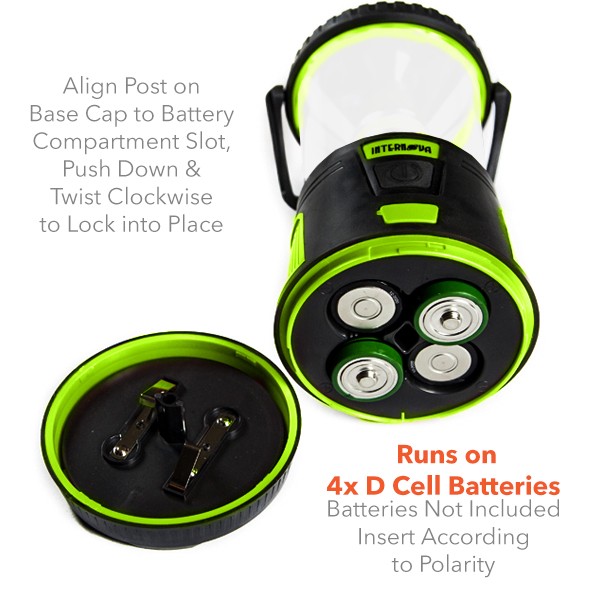 Orion Rechargeable LED Survival Lantern and Power Bank - Intervine