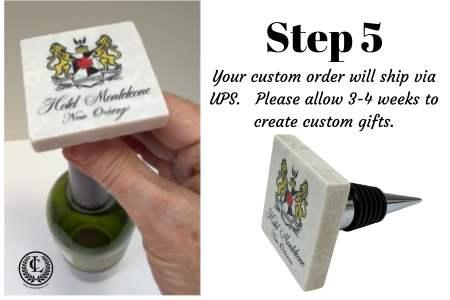 Your custom bottle stopper with a logo is perfect for hotels, events, and museums