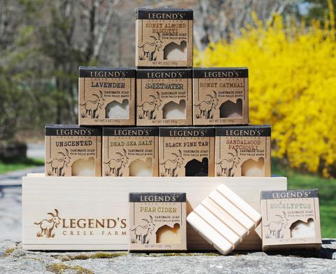 Legendary Legend's Creek Farm Goat Milk Soaps