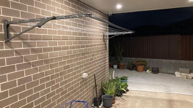 Clothesline for Family of 4 Space Requirements