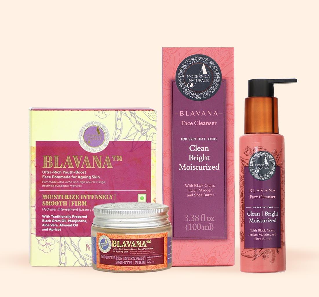 Blavana Face Cleanser & Face Pommade