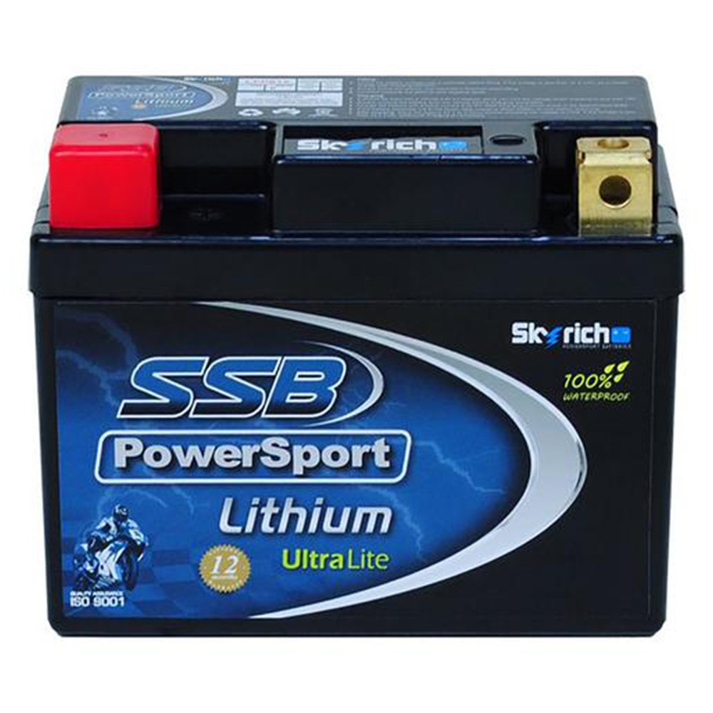 Hollyhock Batteries Plus SSB PowerSport Lithium Batteries