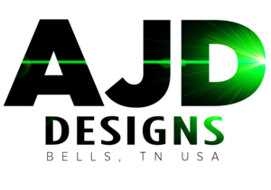 AJD Designs Premium Quality Custom Metal Home Decor Logo