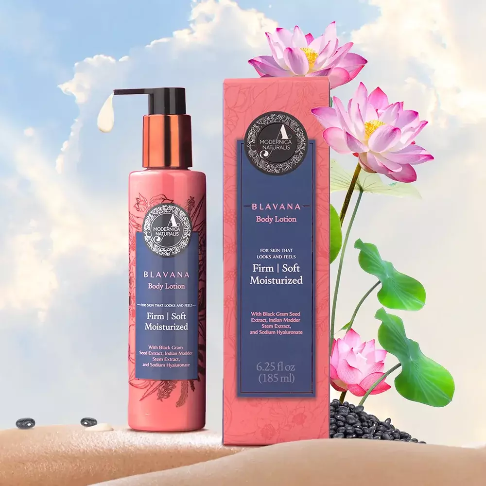 Blavana Body lotion with ingredients