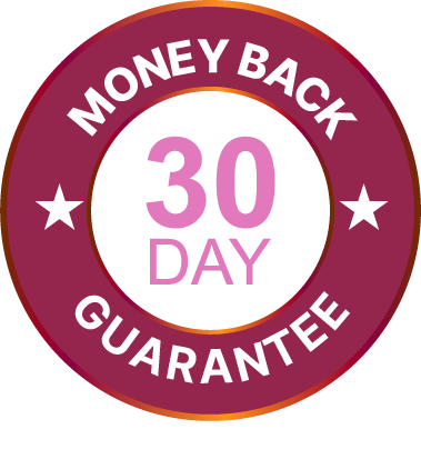 30 day money back guarantee