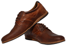 Julius - Mens casual leather shoes - Reindeer Leather