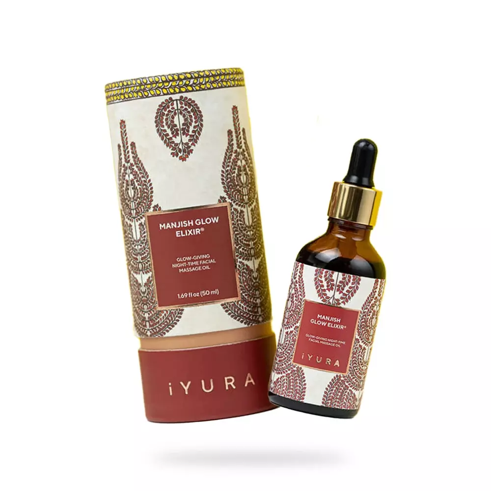 Manjish Glow Elixir - Ayurvedic Night-Time Face Oil Night-time face oil iYURA 