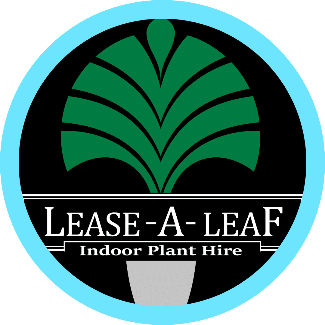 Lease-A-Leaf Plant Company Logo