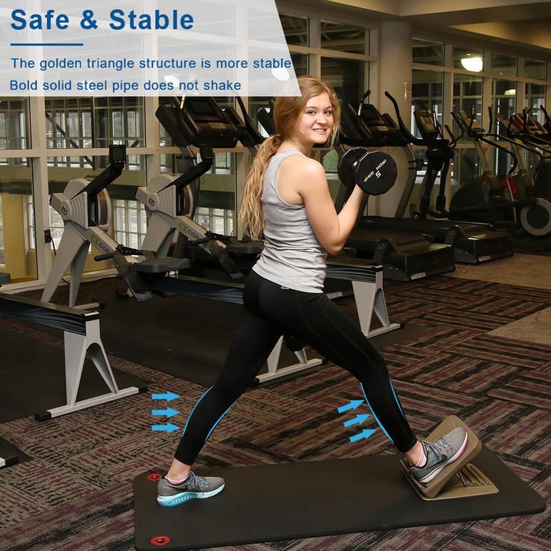 StrongTek Portable Slant Board, Adjustable Incline Calf Stretcher