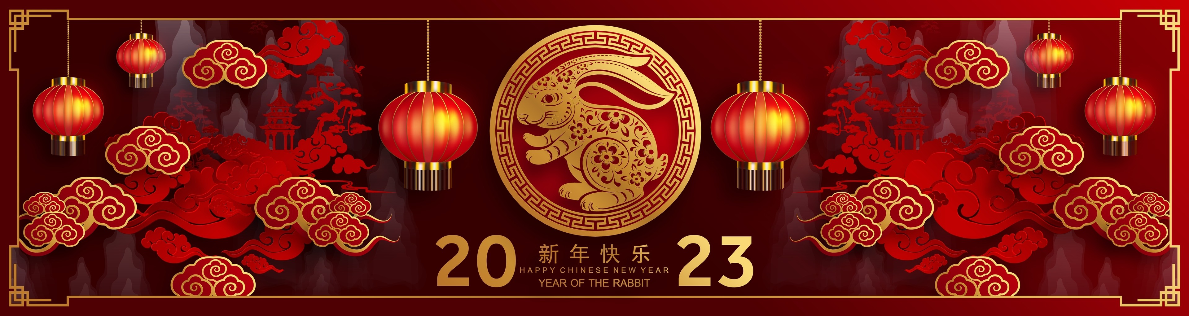 2023 Happy Chinese New Year | Year Of The Rabbit