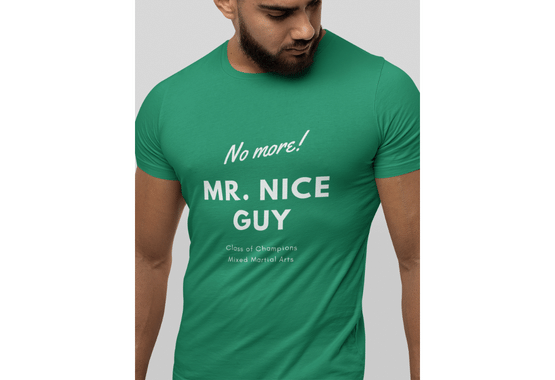 martial arts t shirts, boxing t shirt, judo t shirt, kickboxing t shirt, no more mr nice guy t shirt, brazilian jiu jitsu t shirt, men t shirt