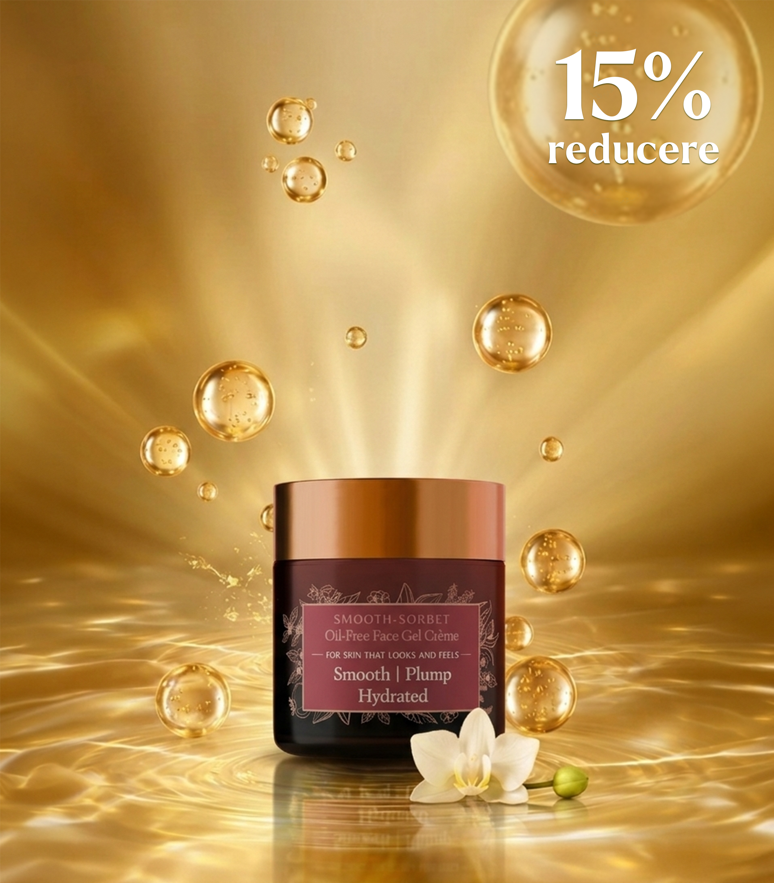 Smooth-Sorbet Oil-Free Face Gel Creme - 25% Off