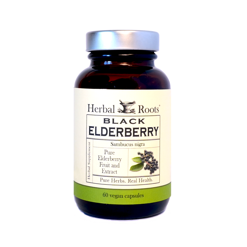 Herbal Roots Black Elderberry bottle